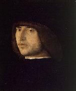 Gentile Bellini Portrait of a Young Man oil painting reproduction